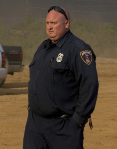 Photo of fallen firefighter