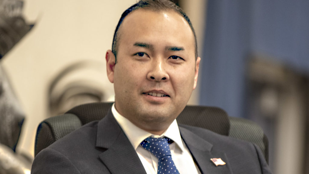 Portrait of Democratic congressional challenger Andrew Janz