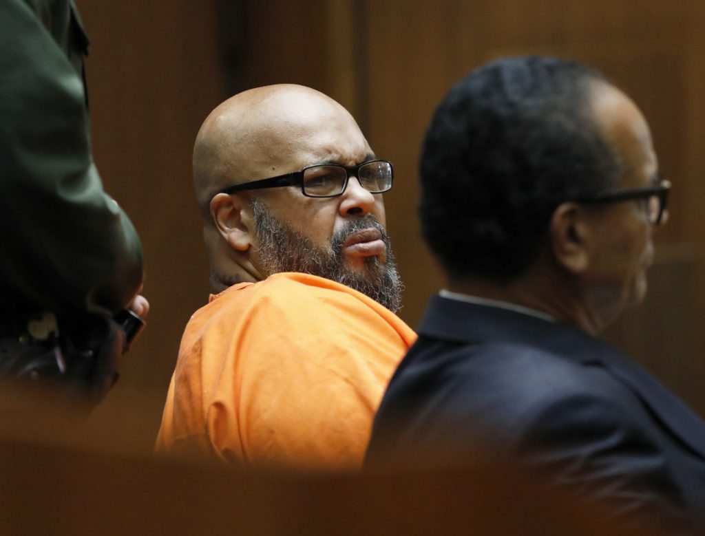 Photo og Suge Knight in court