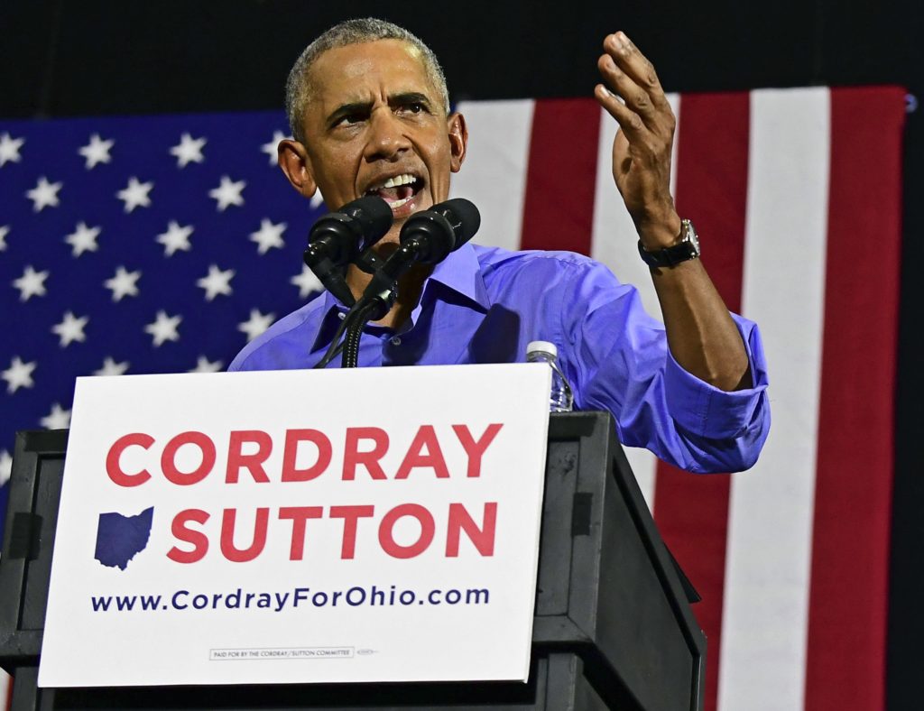 Photo of former president Barack Obama