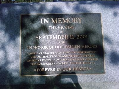Photo of 9/11 market at the California Memorial in Clovis