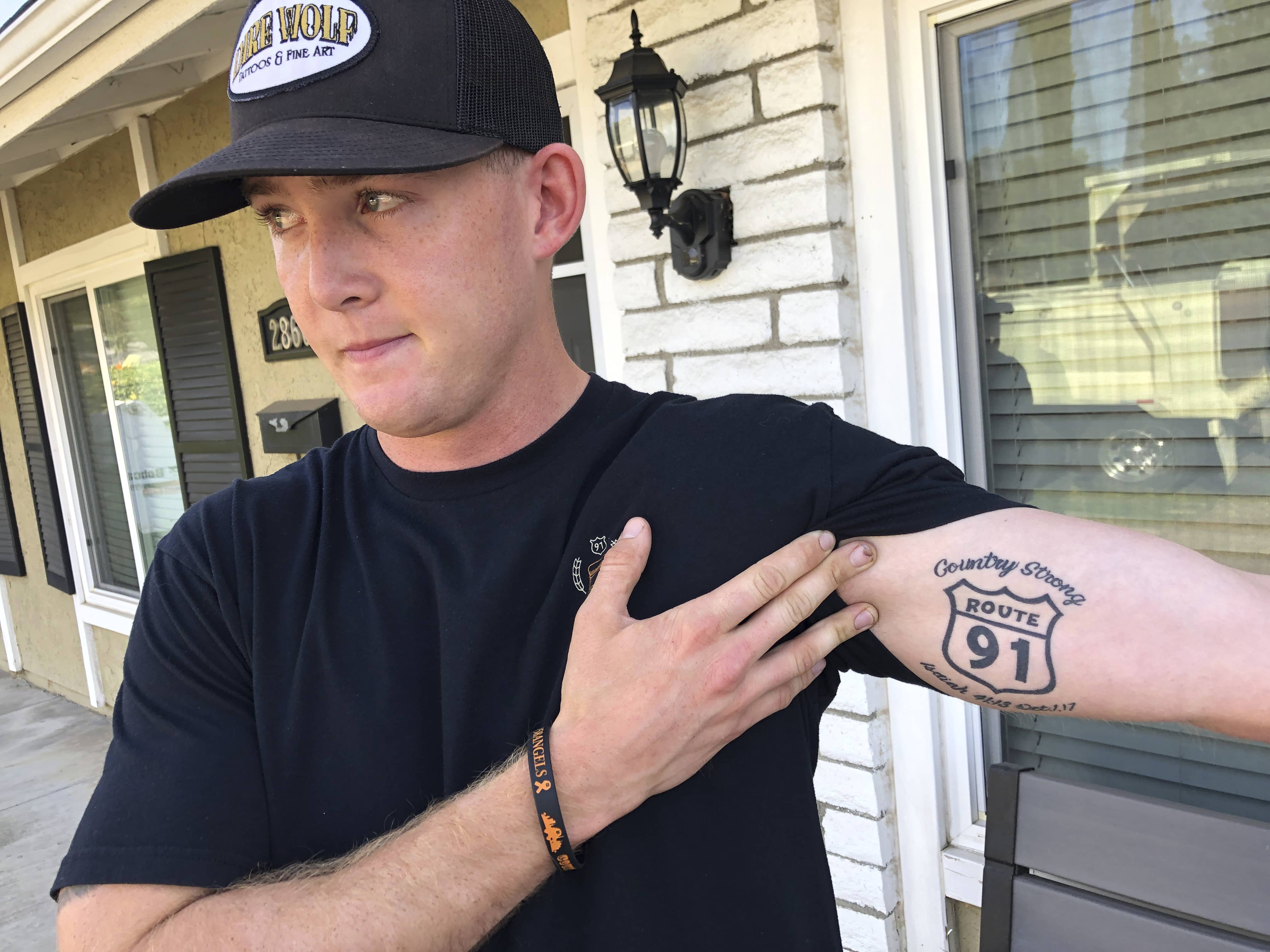 Photo of Brendan Kelly, a survivor of both the Las Vegas and Thousand Oaks mass shooting