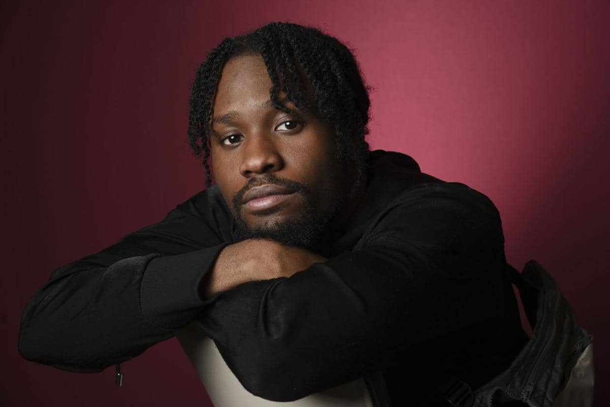 Photo of Shameik Moore, a cast member in "Spider-man: Into the Spider-Verse"