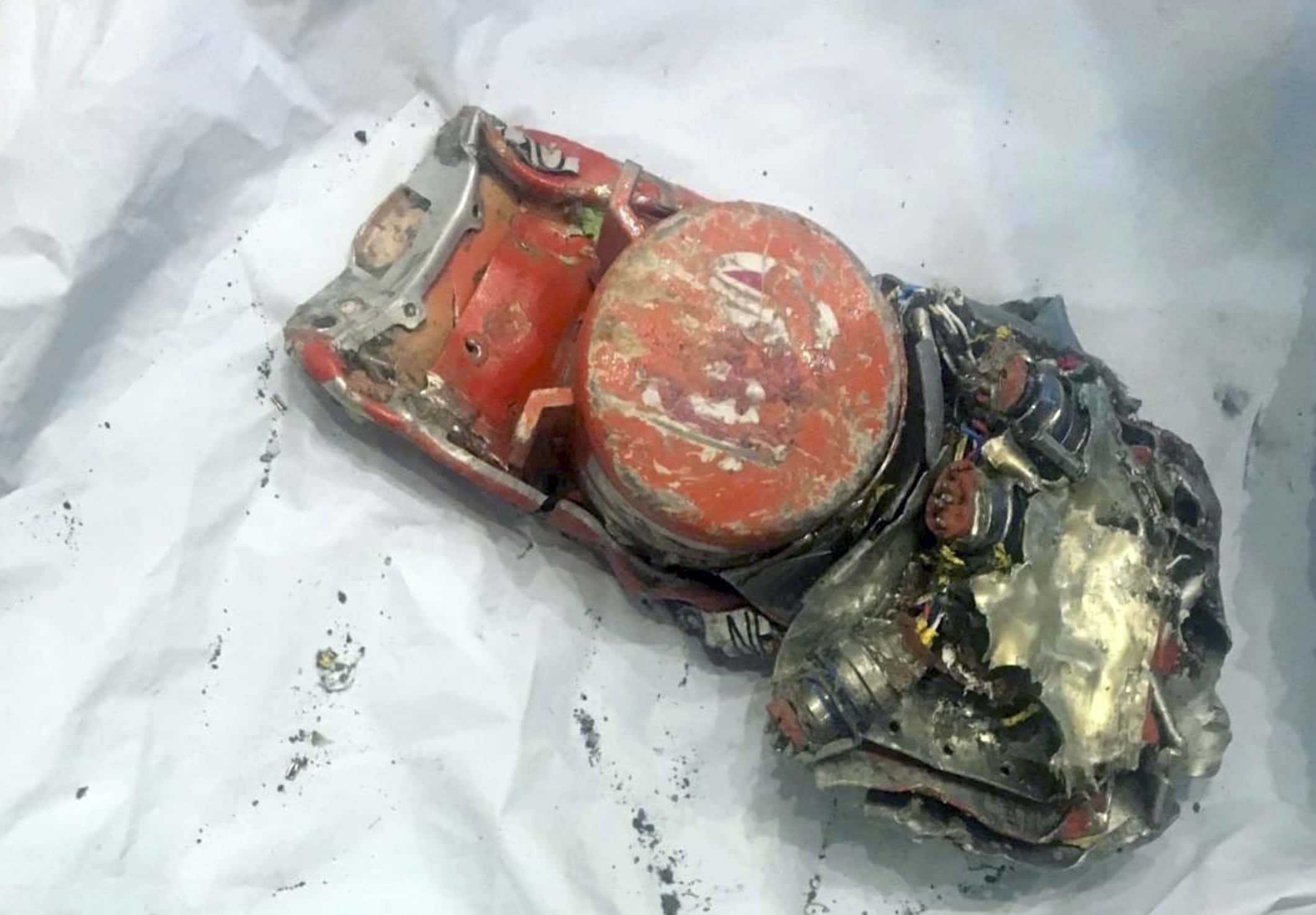 Photo of data recorder from the crashed Ethiopian Airlines jet