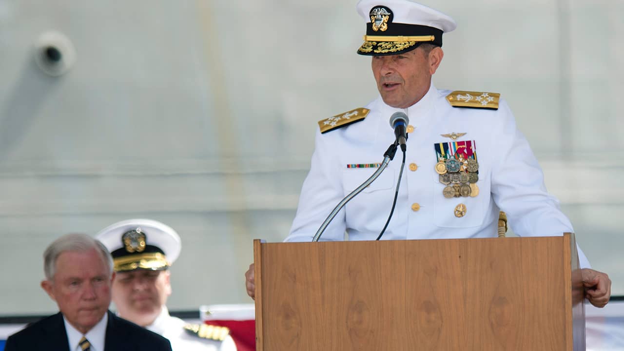 Photo of Adm. William Moran