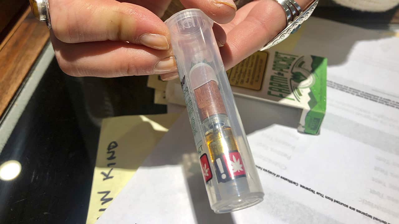 Photo of vape cartridge