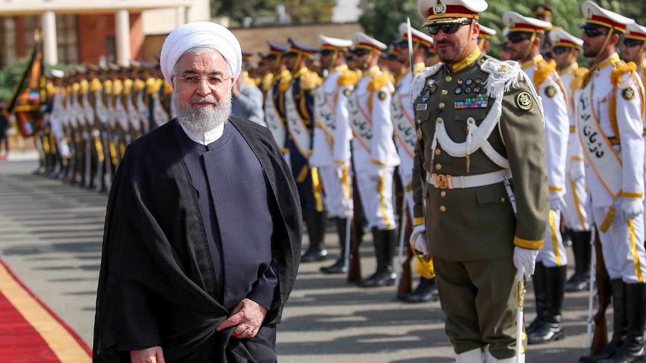 Photo of President Hassan Rouhani