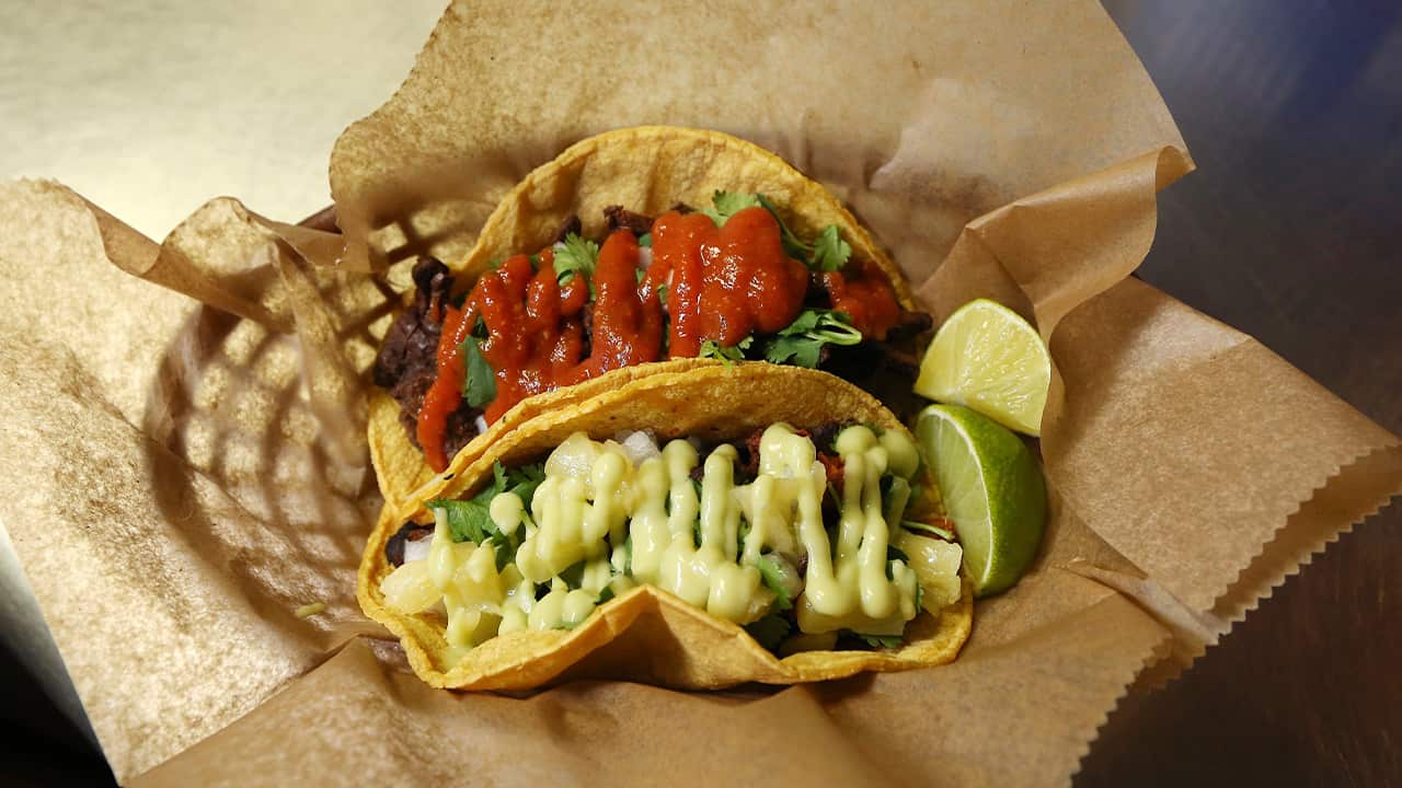 Photo of vegan tacos