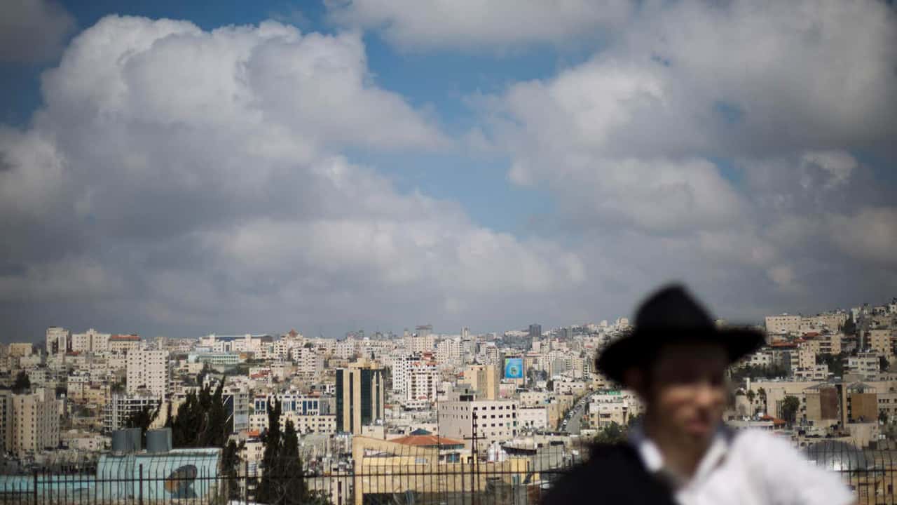 Photo of West Bank city of Hebron