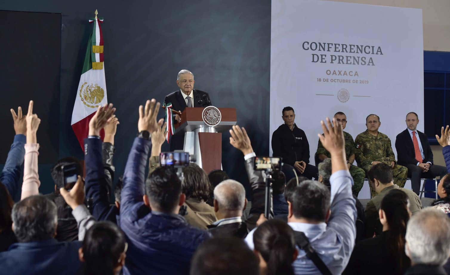 Photo of President Andrés Manuel López Obrador