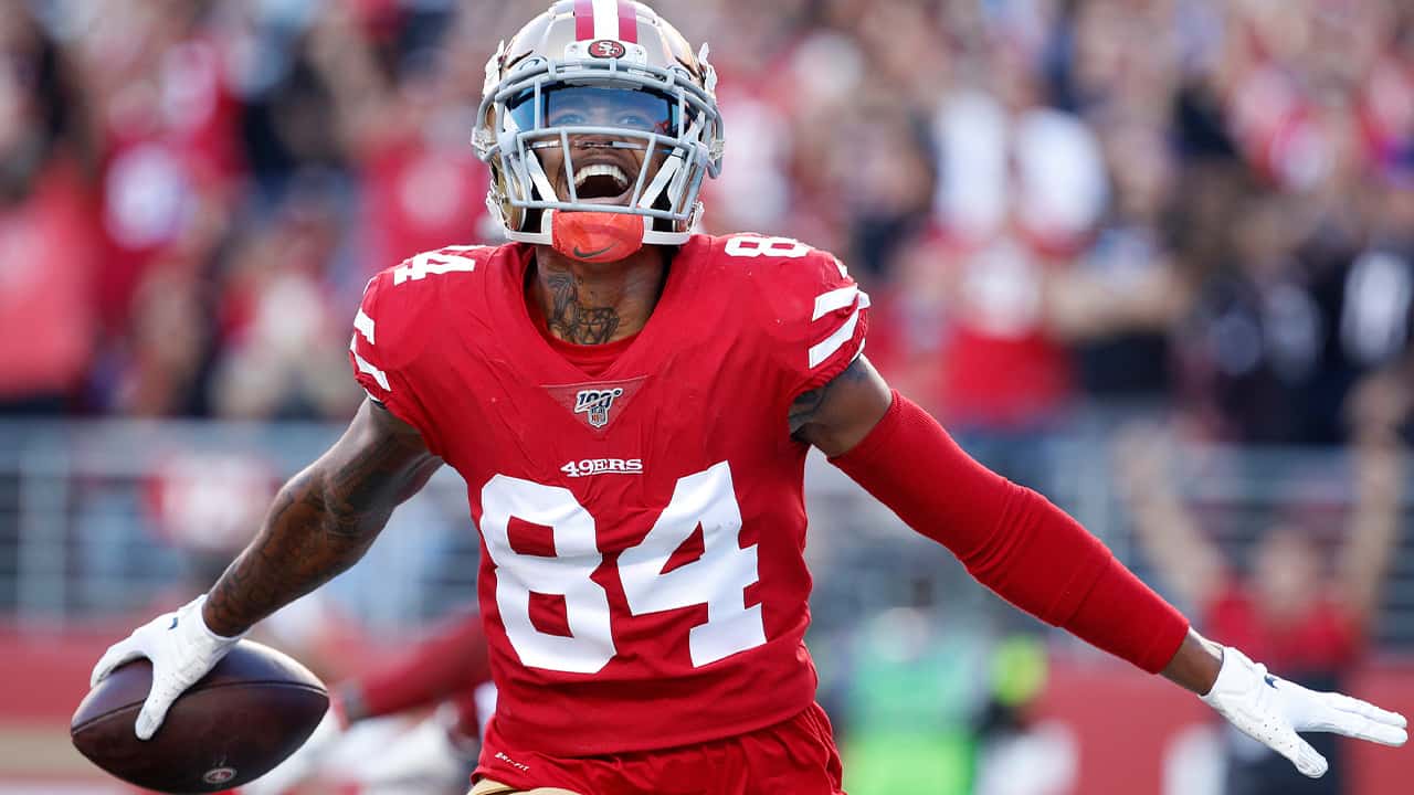 Photo of San Francisco 49ers wide receiver Kendrick Bourne