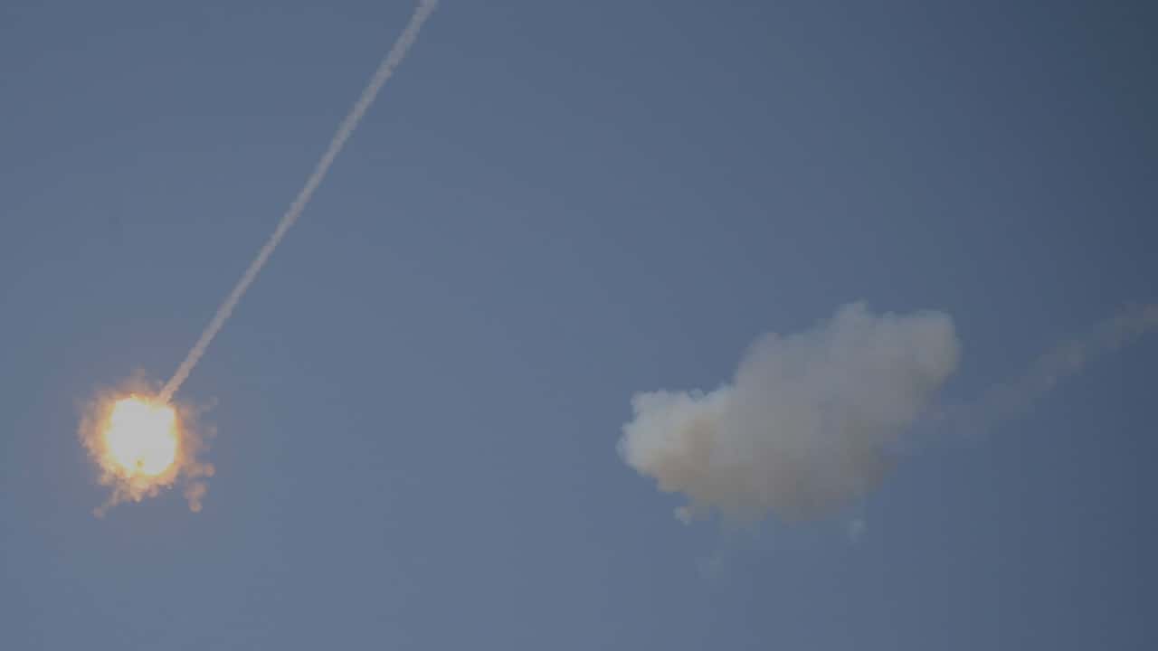 Photo of Israeli missile