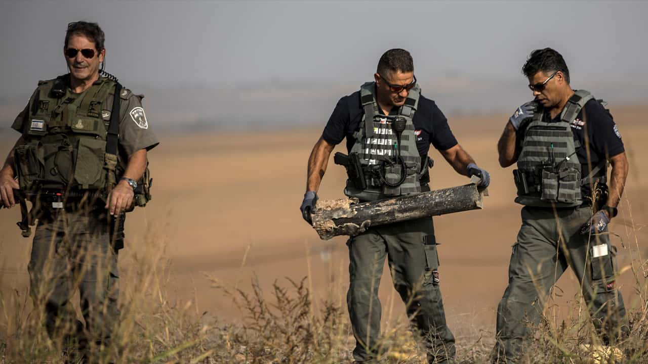 Photo of Israeli police sappers