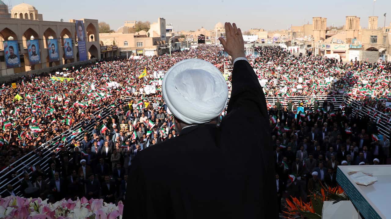 Photo of President Hassan Rouhani