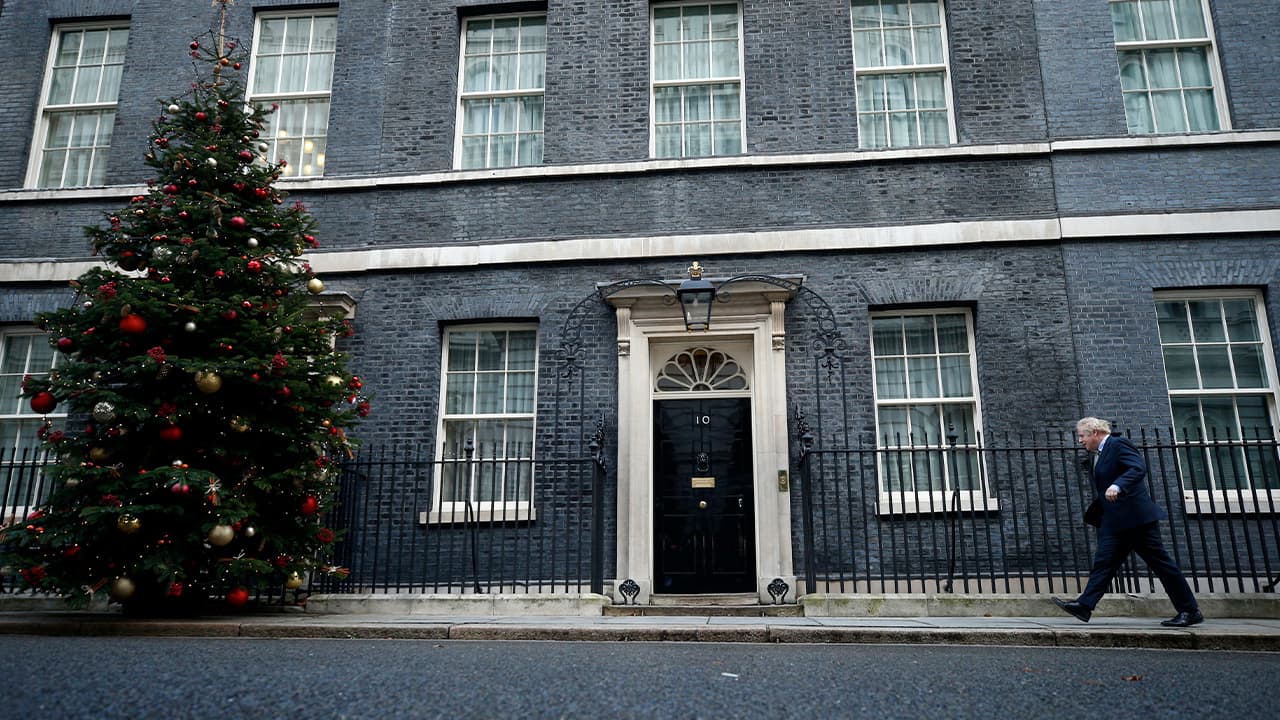 Photo of Britain's Prime Minister Boris Johnson