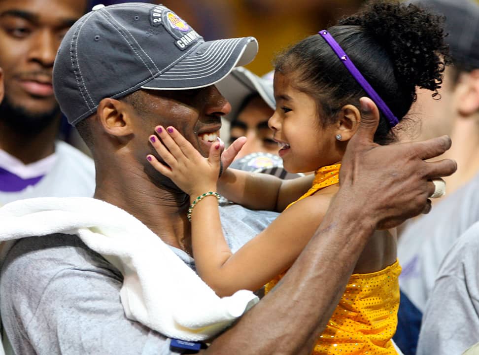 Photo of Kobe and Gianna Bryant