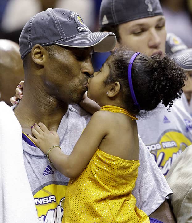 Photo of Kobe and Gianna Bryant