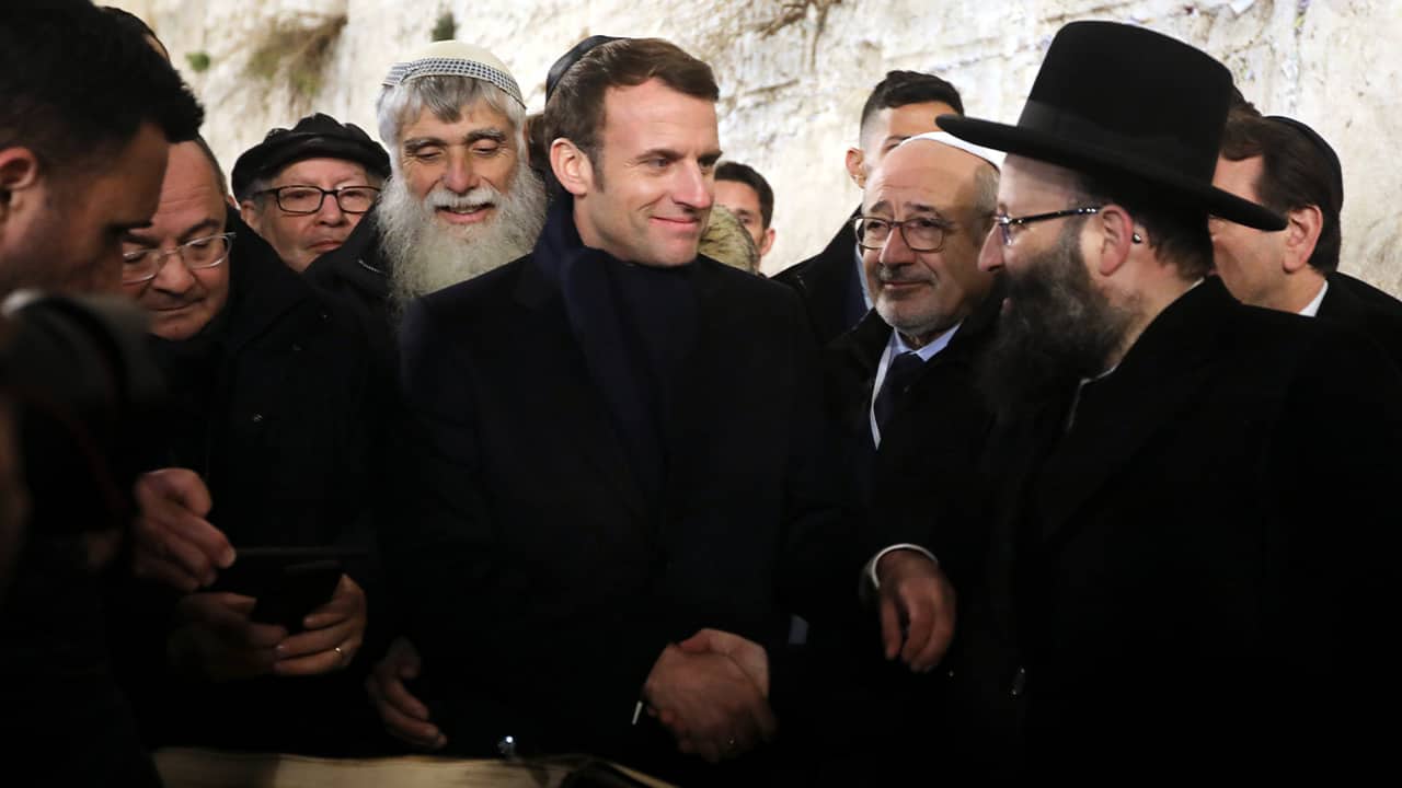 Photo of French President Emmanuel Macron