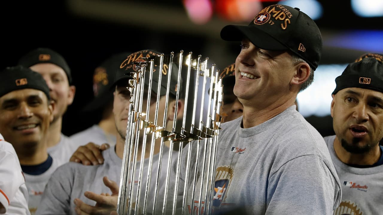 Photo of Houston Astros manager A.J. Hinch