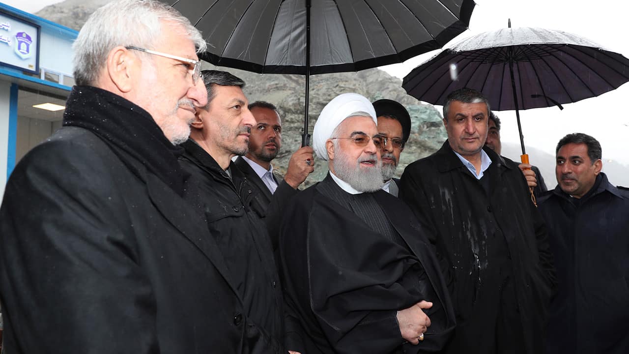 Photo of President Hassan Rouhani
