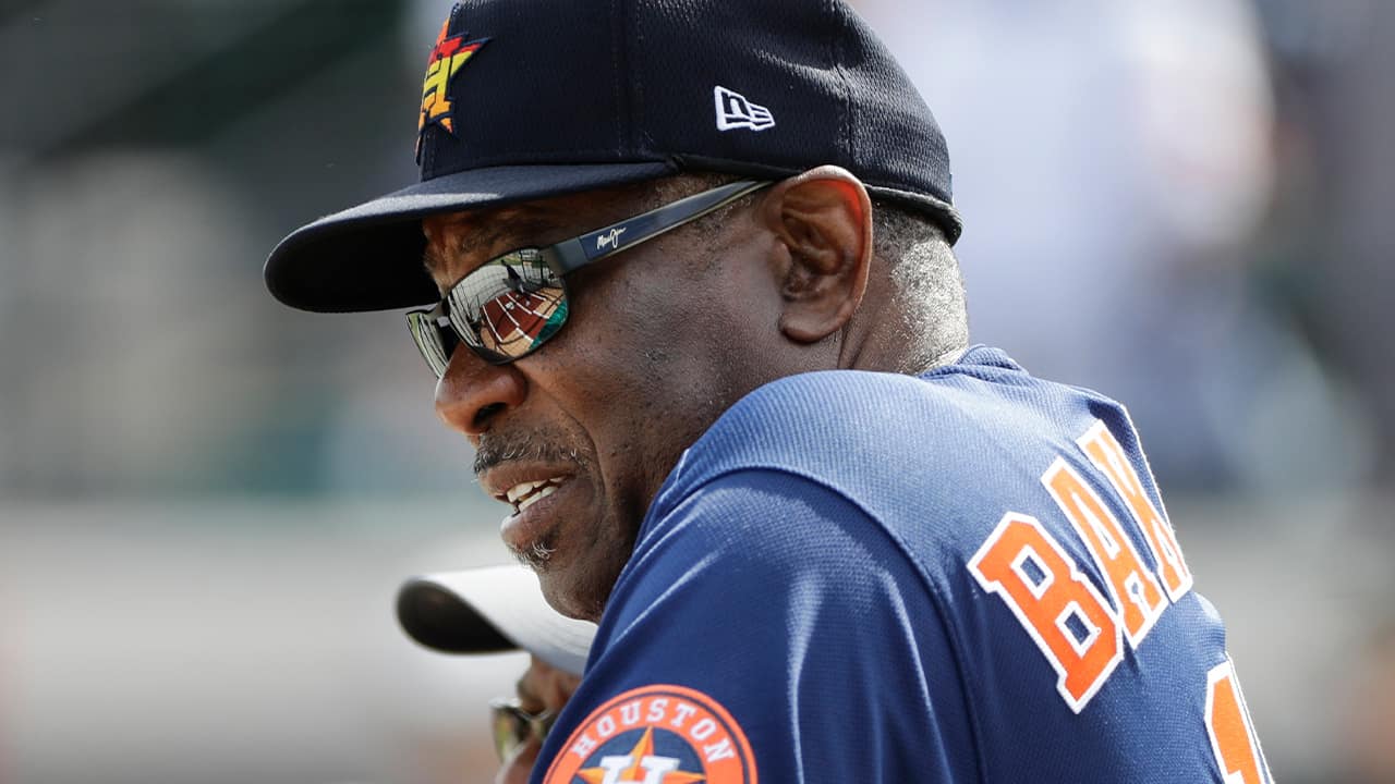 Photo of Houston Astros manager Dusty Baker