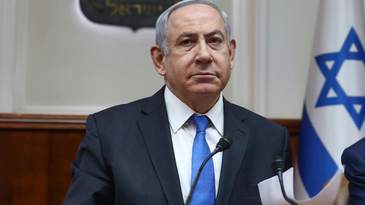 Photo of Israeli Prime Minister Benjamin Netanyahu