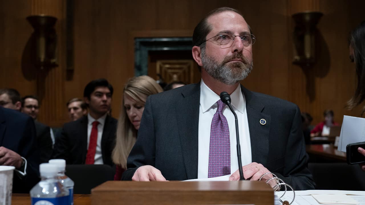 Photo of Secretary of Health and Human Services Alex Azar
