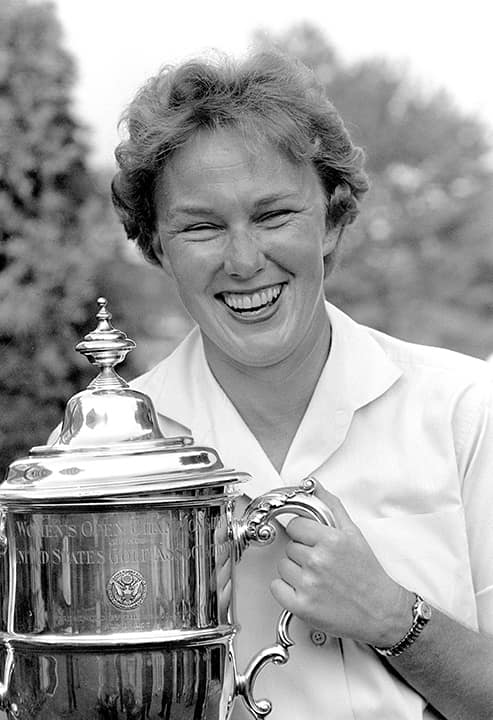 Photo of Mickey Wright in 1961