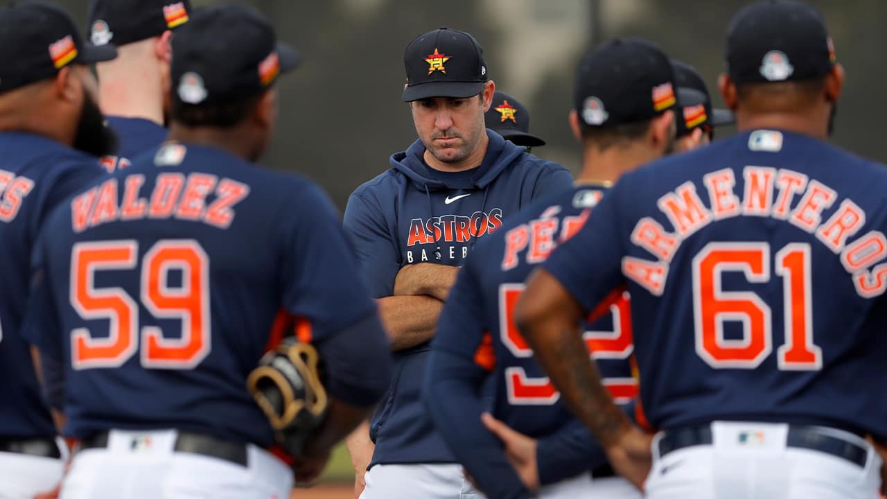 Photo of Houston Astros pitcher Justin Verlander