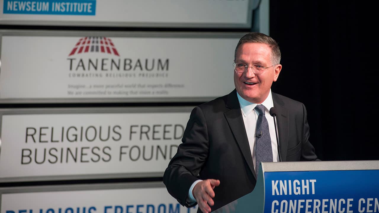 Photo of Brian Grim, president of the Religious Freedom & Business Foundation