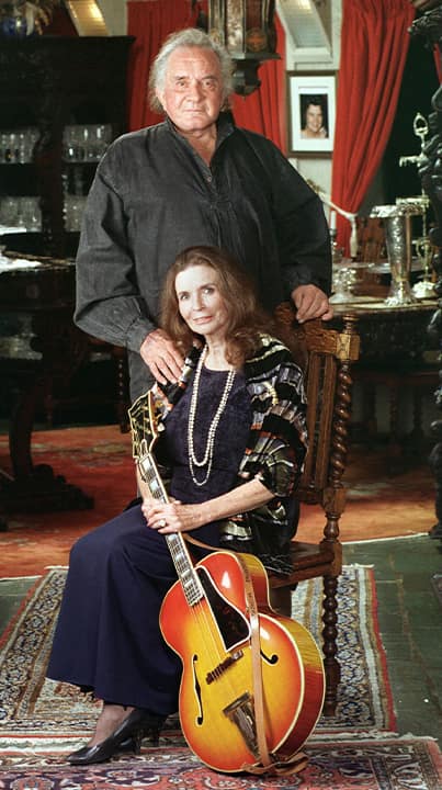 Photo of Johnny Cash and June Carter Cash