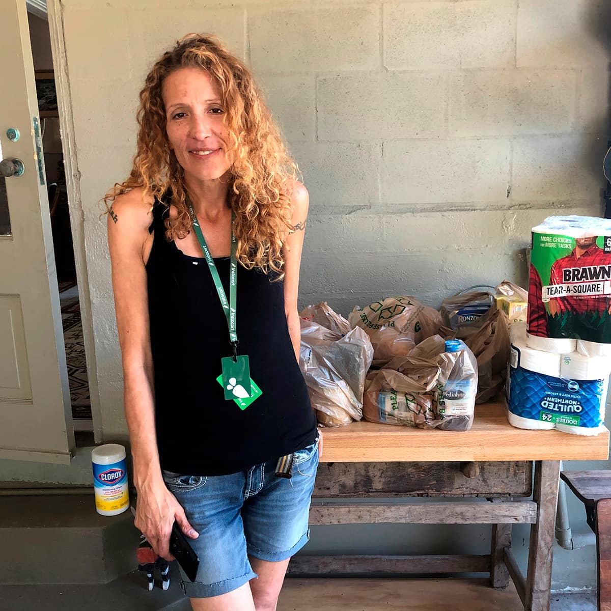 Photo of Instacart gig worker Summer Cooper