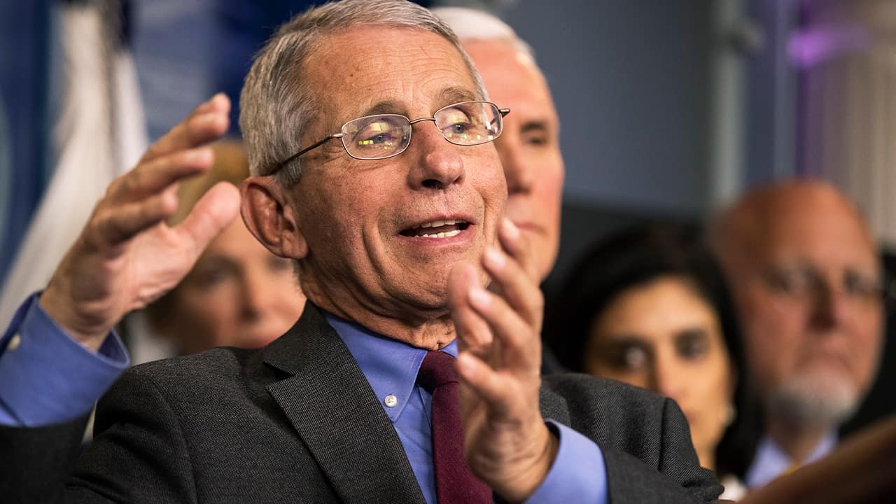 Photo of Director of the National Institute of Allergy and Infectious Diseases at the National Institutes of Health Anthony Fauci