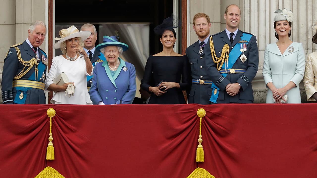 Photo of the royal family