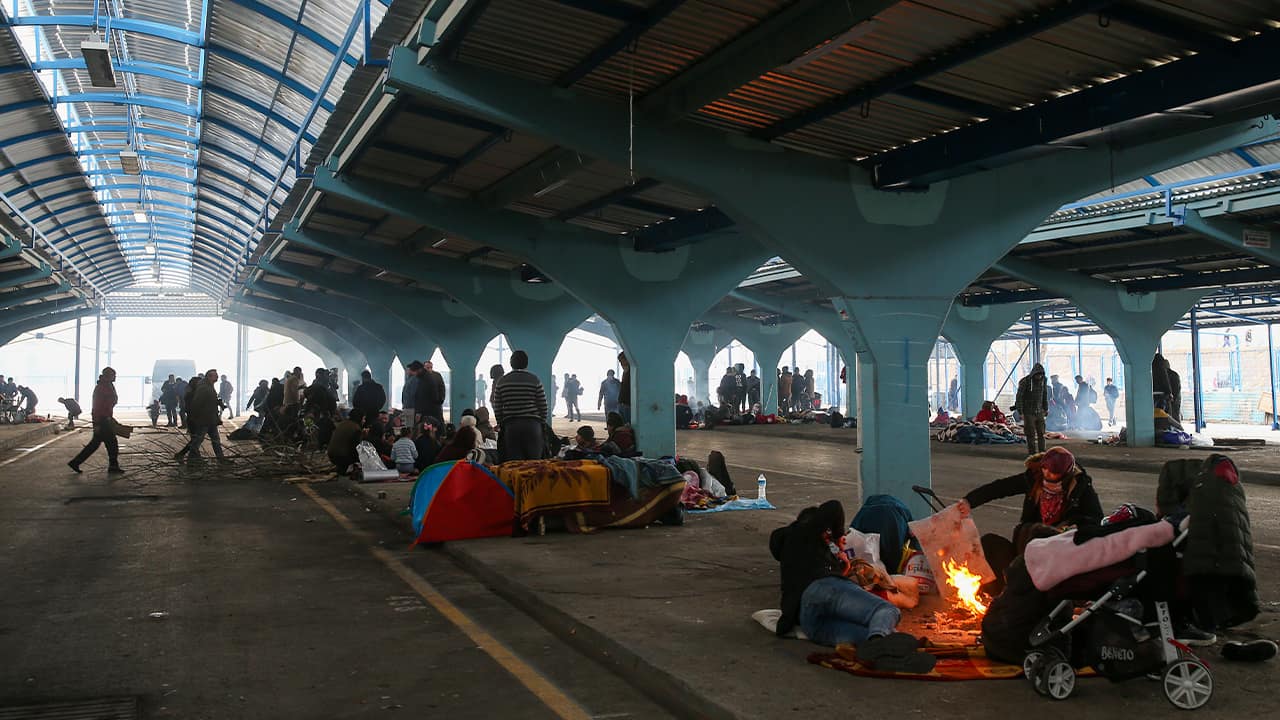 Photo of Turkish migrants