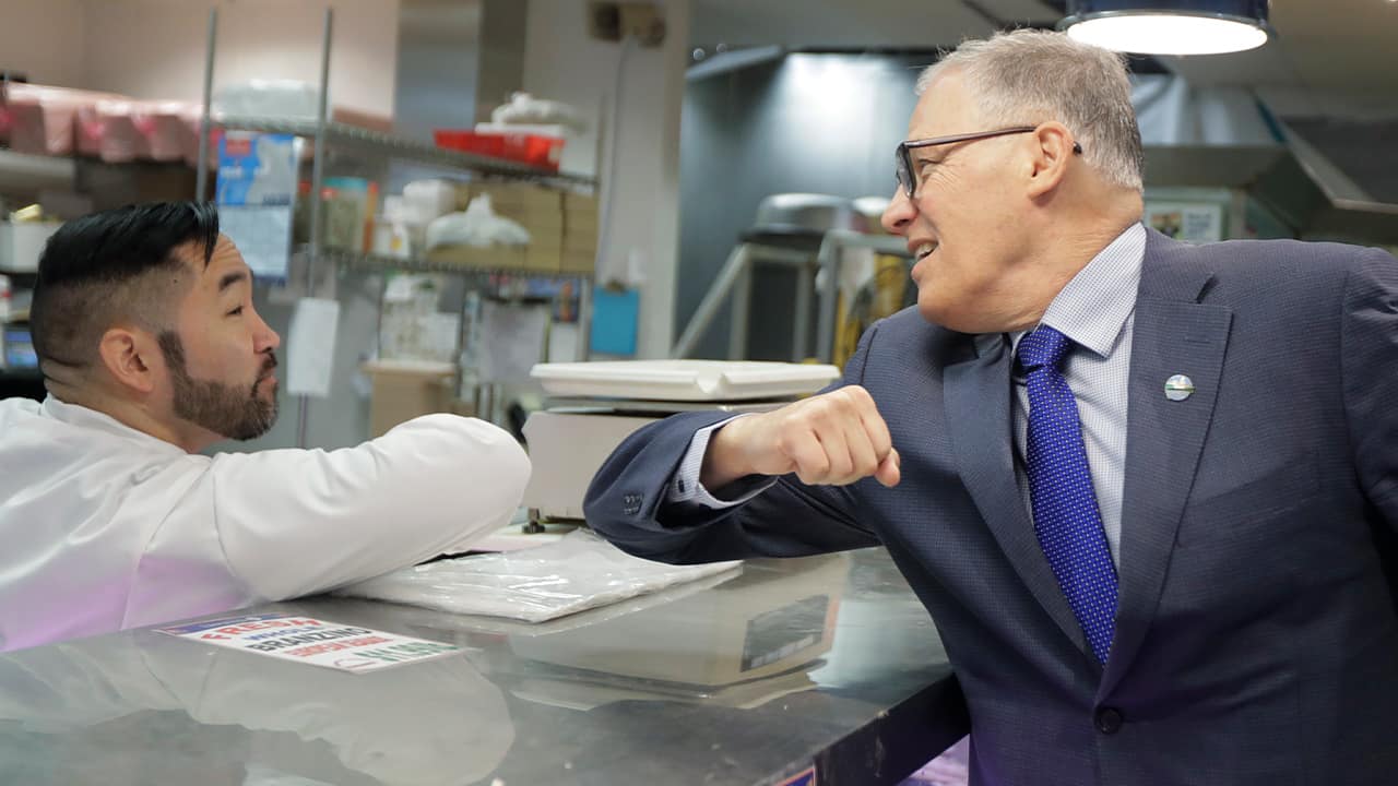Photo of Washington Gov. Jay Inslee