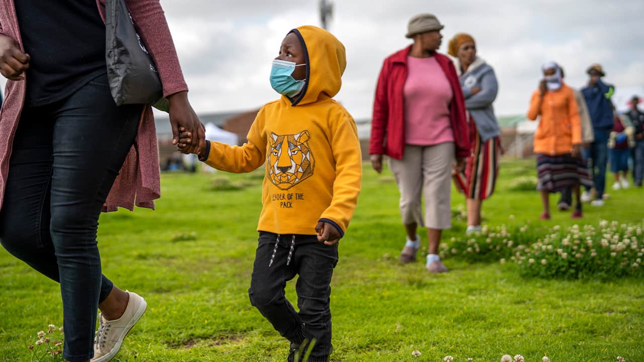 Photo of residents in South Africa