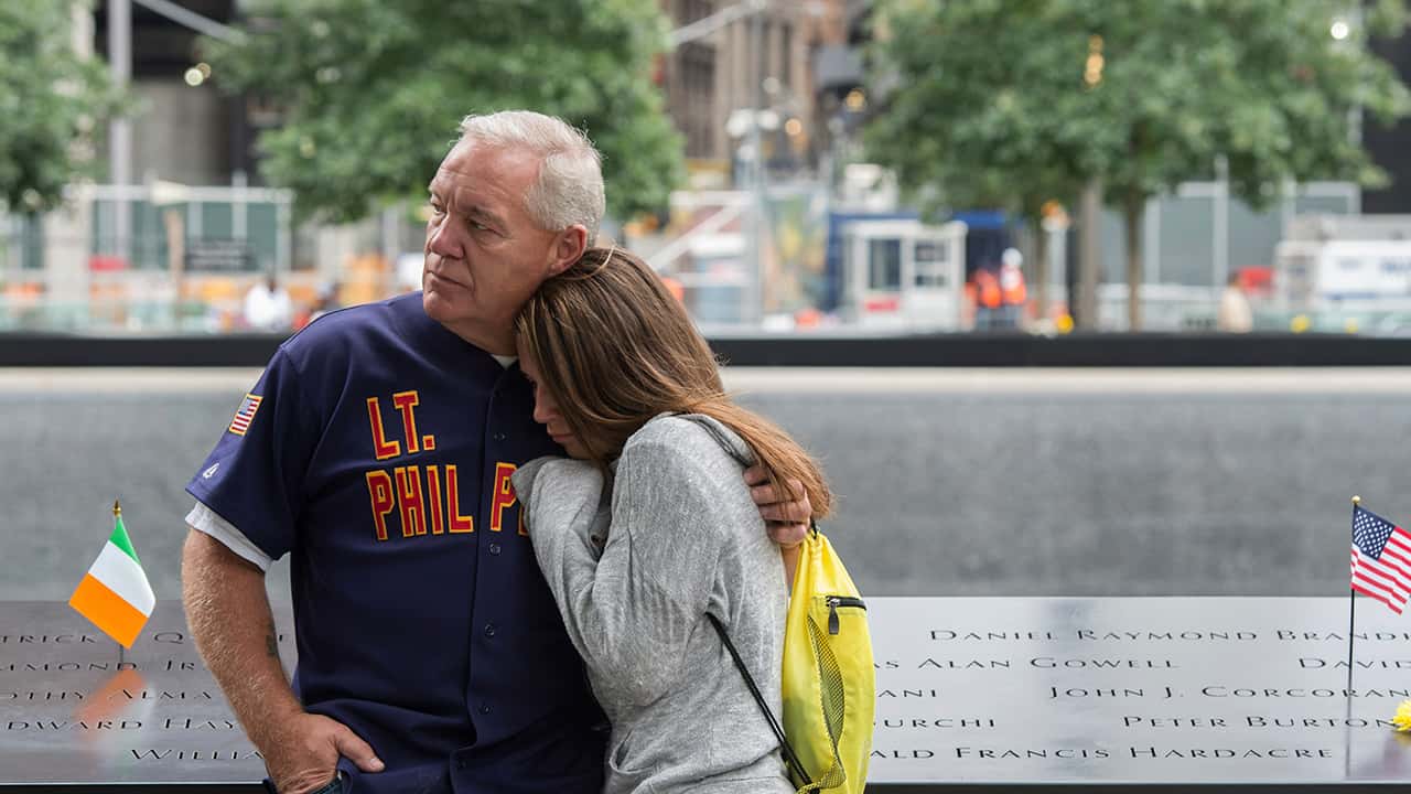 Photo of 9/11 victims' family members