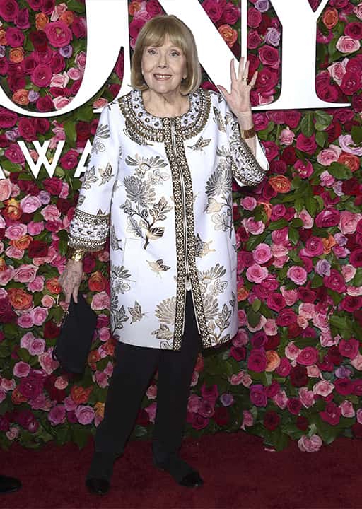 Photo of Diana Rigg in 2018
