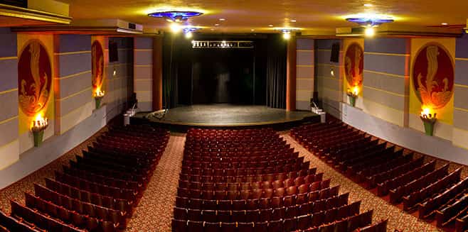 Photo of the Tower Theatre's interior